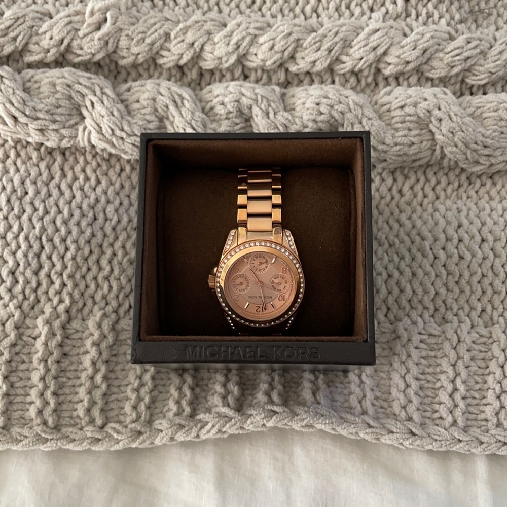 Michael Kors Rose Gold Wrist Watch
